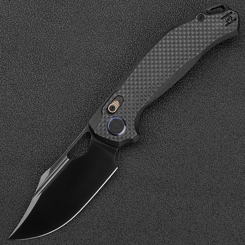 Django XL Carbon Fibre and Black DLC Blade