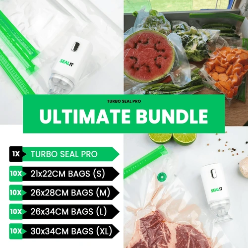 Sealit Turbo Seal Pro™ Ultimate Bundle Knife
