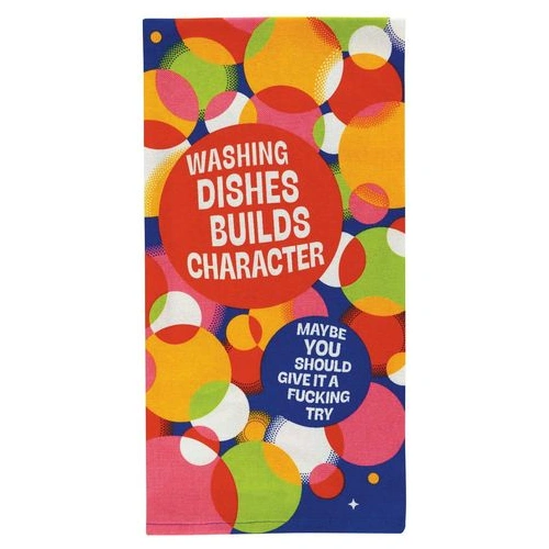 Dish Towel - Washing Dishes